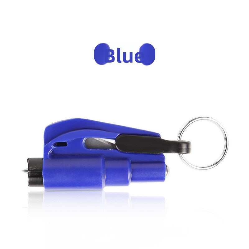 Vehicle-mounted safety hammer, life-saving hammer, keychain, window-breaking hammer