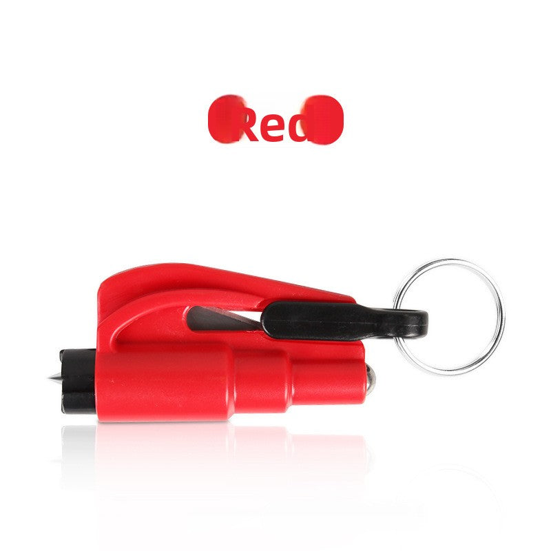 Vehicle-mounted safety hammer, life-saving hammer, keychain, window-breaking hammer
