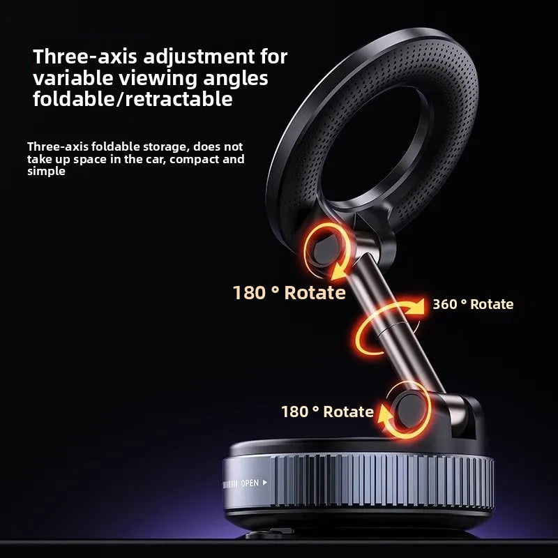 Vacuum Adsorption Magnetic Phone Holder